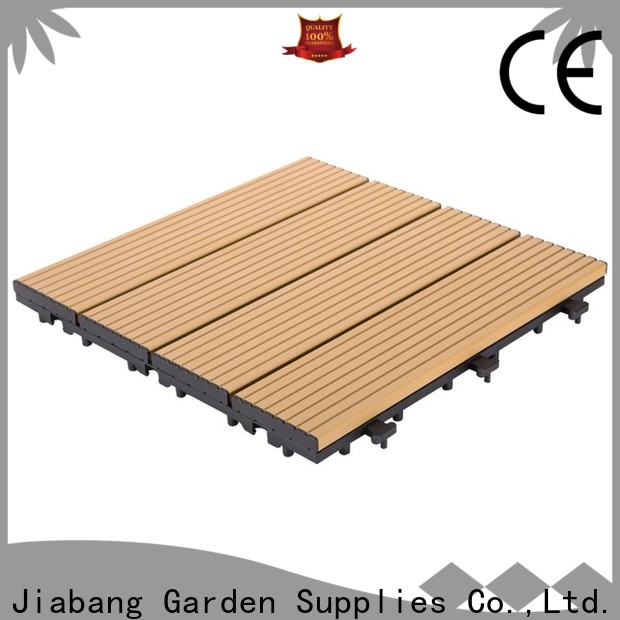 interlocking deck and patio tiles light-weight for customization