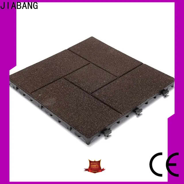 JIABANG professional rubber gym flooring tiles low-cost house decoration