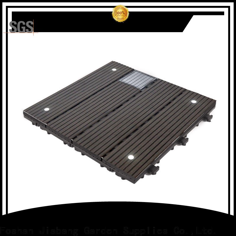 JIABANG eco-friendly modular decking panels decorative home