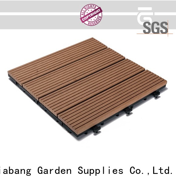 JIABANG easy installation composite garden tiles hot-sale