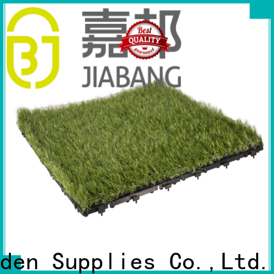 JIABANG wholesale synthetic grass tiles on-sale garden decoration