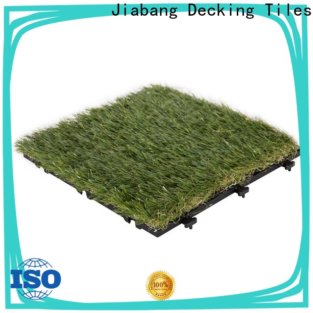 JIABANG flooring artificial grass turf tile top-selling for customization