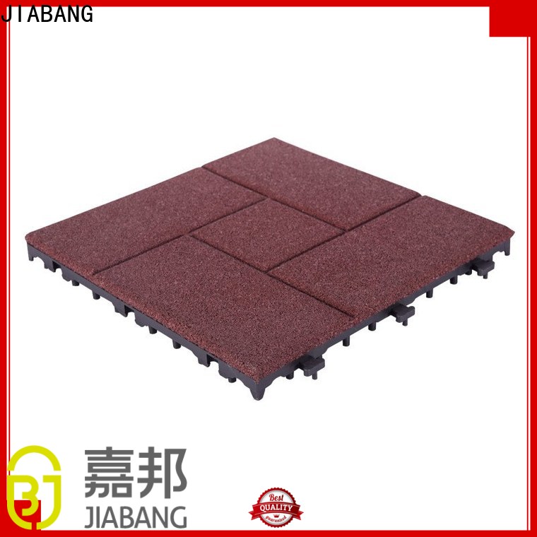 JIABANG composite rubber gym tiles low-cost at discount