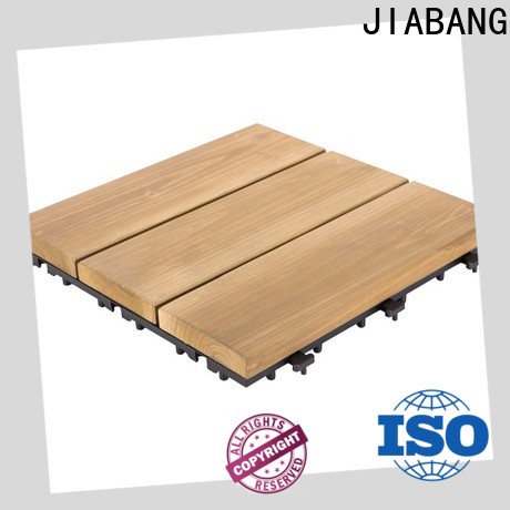 JIABANG outdoor wood floor decking tiles long size for garden