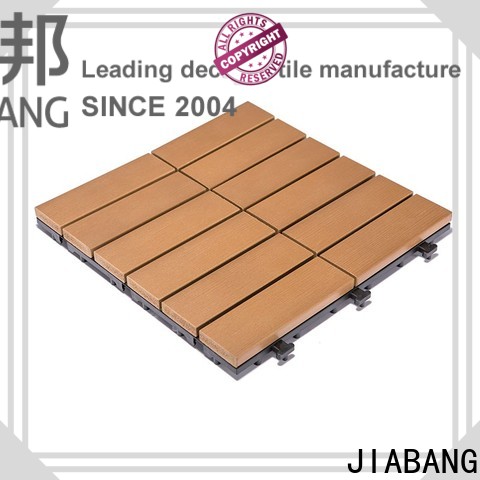 JIABANG high-end outdoor plastic deck tiles anti-siding home decoration