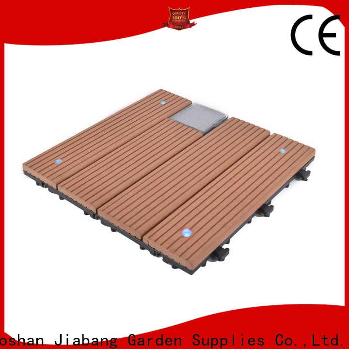JIABANG wpc square decking tiles protective home
