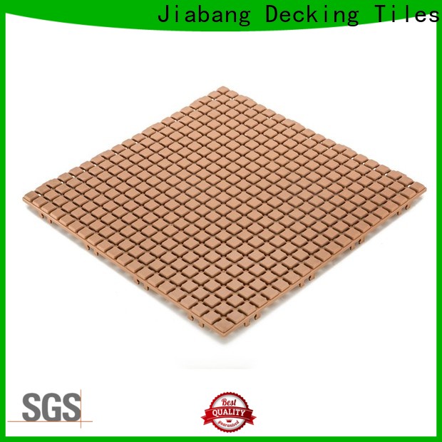 JIABANG recycled plastic deck tiles high-quality kitchen flooring