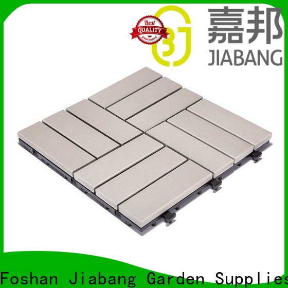 wholesale plastic interlocking deck tiles light-weight popular home decoration