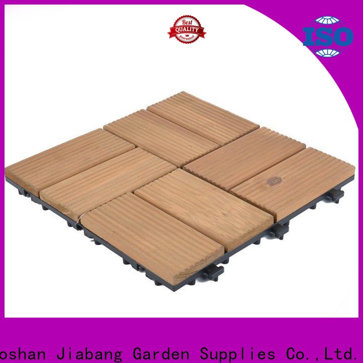 JIABANG refinishing square wooden decking tiles long size for balcony