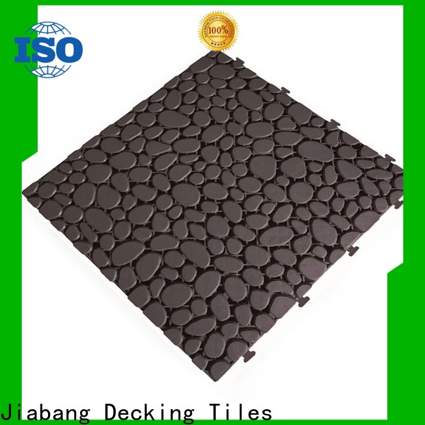 JIABANG anti-sliding plastic garden tiles for customization