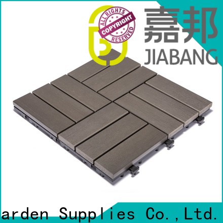 JIABANG pvc plastic patio tiles popular gazebo decoration