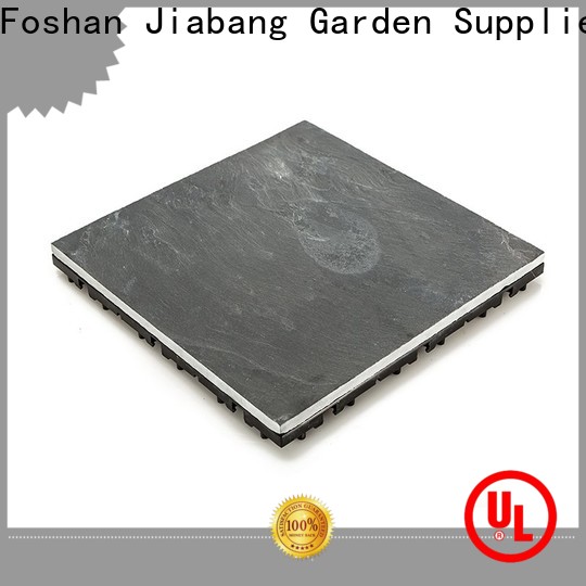 natural dark grey slate tile stone basement decoration for patio