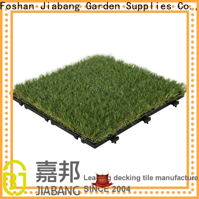 JIABANG landscape artificial grass interlocking tiles artificial grass garden decoration