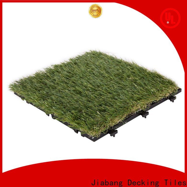 JIABANG fake grass squares easy installation for wholesale