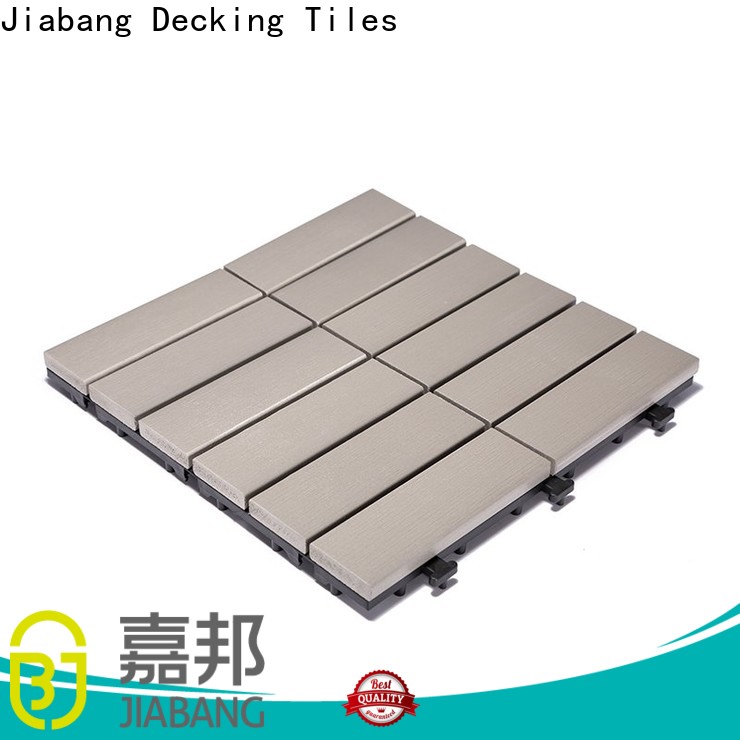 JIABANG plastic garden tiles anti-siding gazebo decoration
