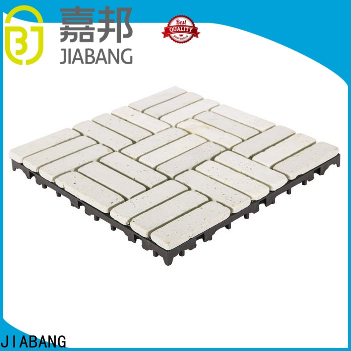 JIABANG limestone tumbled travertine tile wholesale for playground