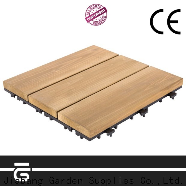 JIABANG outdoor garden wooden decking tiles flooring wooden floor