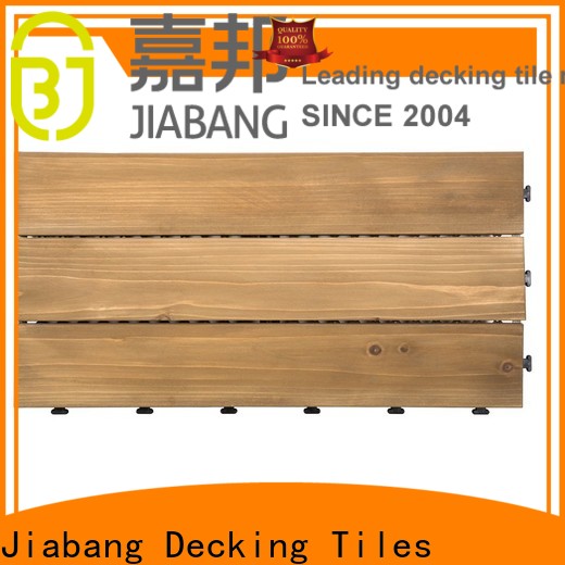 JIABANG interlocking interlocking wood decking flooring wood for garden
