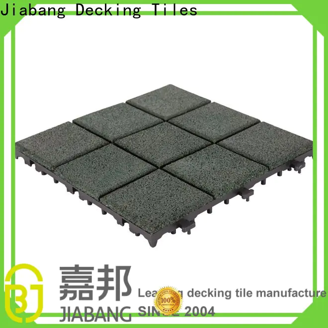 JIABANG professional rubber mat tiles low-cost house decoration