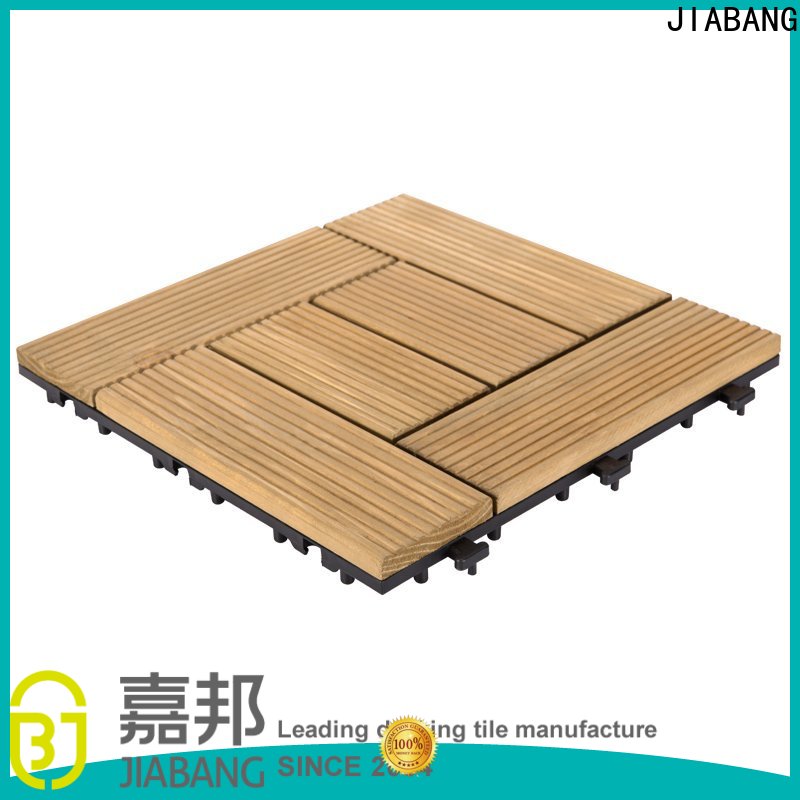 JIABANG refinishing hardwood deck tiles flooring wood for garden