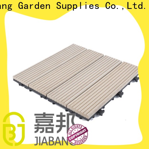 JIABANG free delivery composite wood deck tiles at discount
