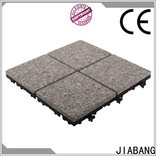 JIABANG custom interlocking granite deck tiles from top manufacturer for sale