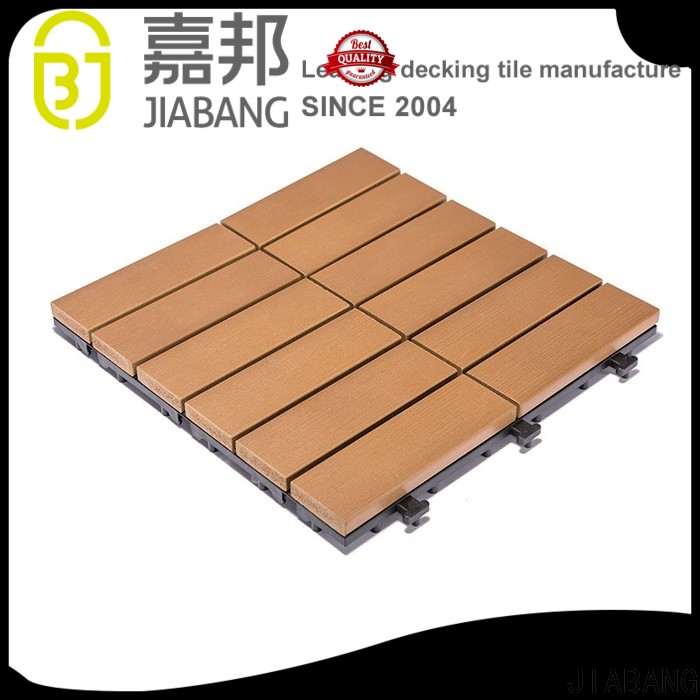 JIABANG durable plastic garden tiles anti-siding gazebo decoration