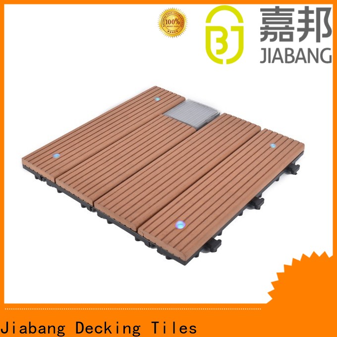 JIABANG led outdoor composite deck tiles highly-rated home
