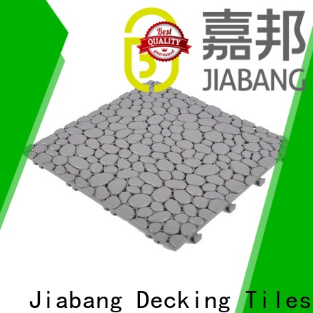 JIABANG wood plastic composite tiles kitchen flooring