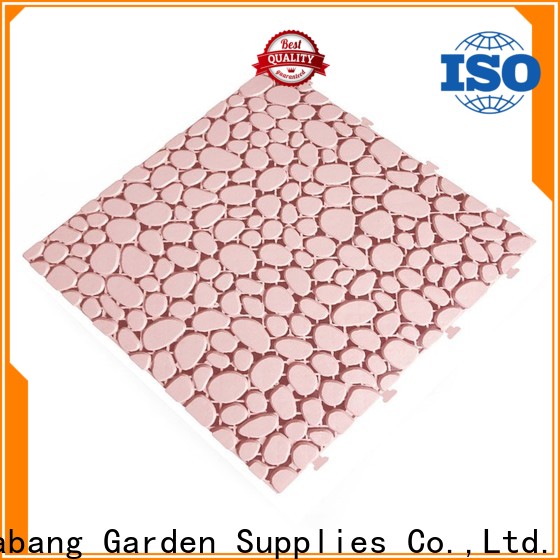 JIABANG decorative outdoor plastic tiles non-slip