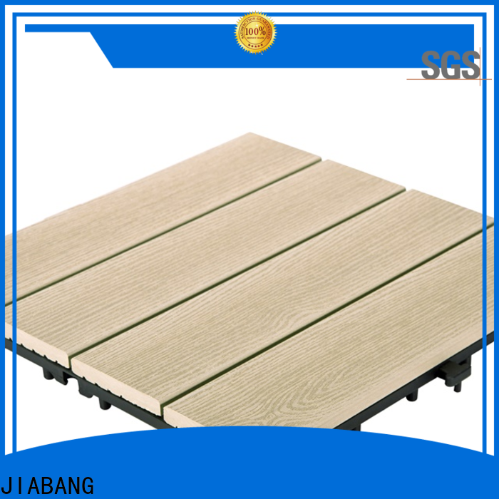 JIABANG easy installation composite patio tiles durable