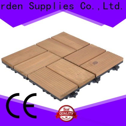 JIABANG natural hardwood deck tiles long size for balcony