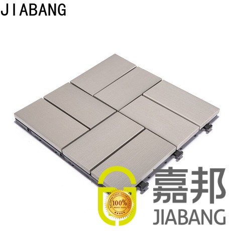 high-end outdoor plastic deck tiles pvc high-quality gazebo decoration