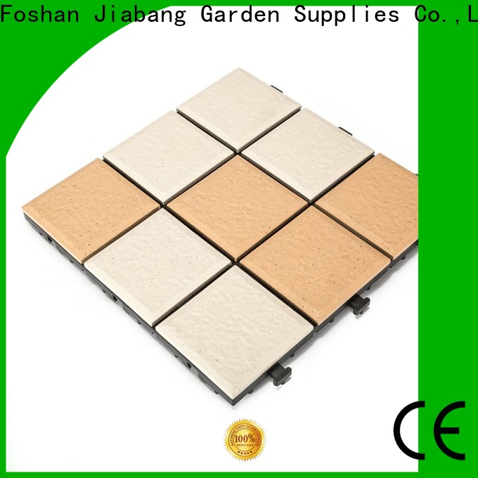 JIABANG hot-sale interlocking tile supplier best manufacturer for patio