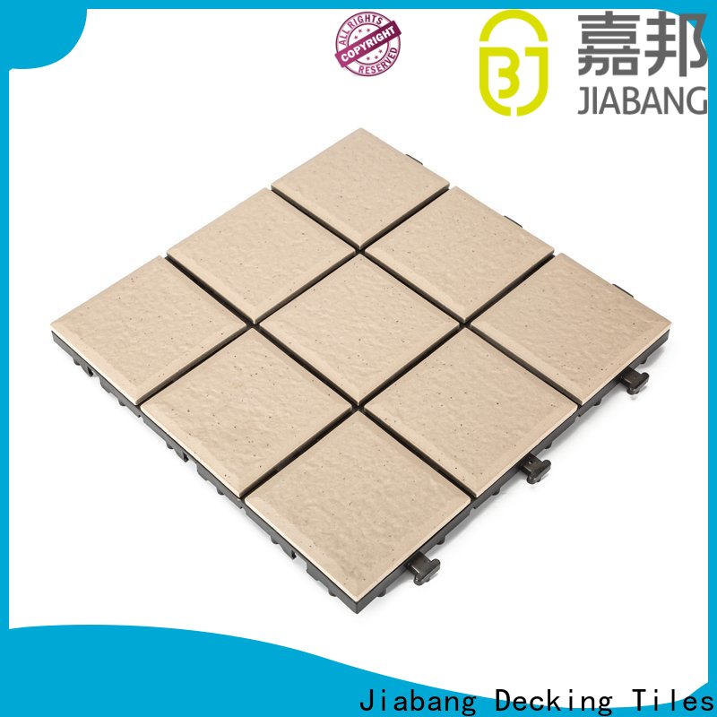 JIABANG porcelain roof interlocking tiles manufacturers at discount for patio