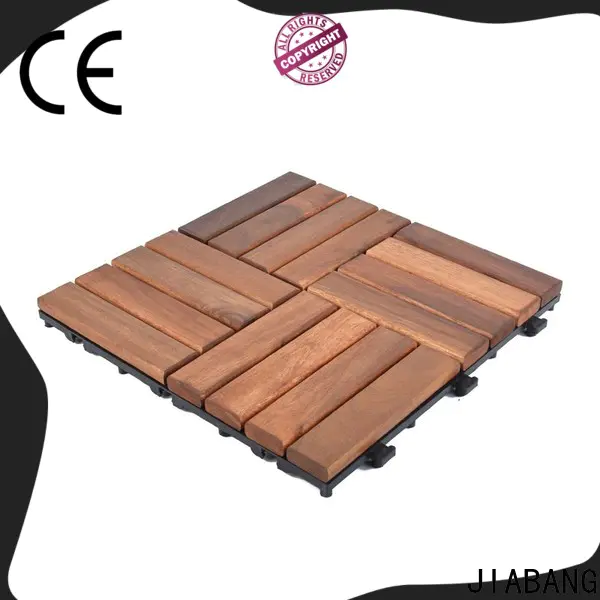 JIABANG acacia hardwood deck tiles low-cost for decoration