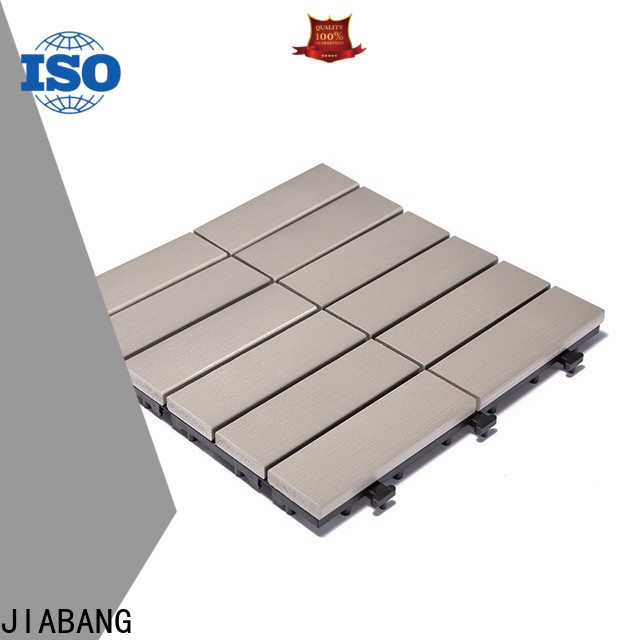 JIABANG hot-sale plastic tiles for outside popular gazebo decoration