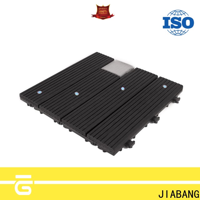 JIABANG eco-friendly solar patio tiles protective ground