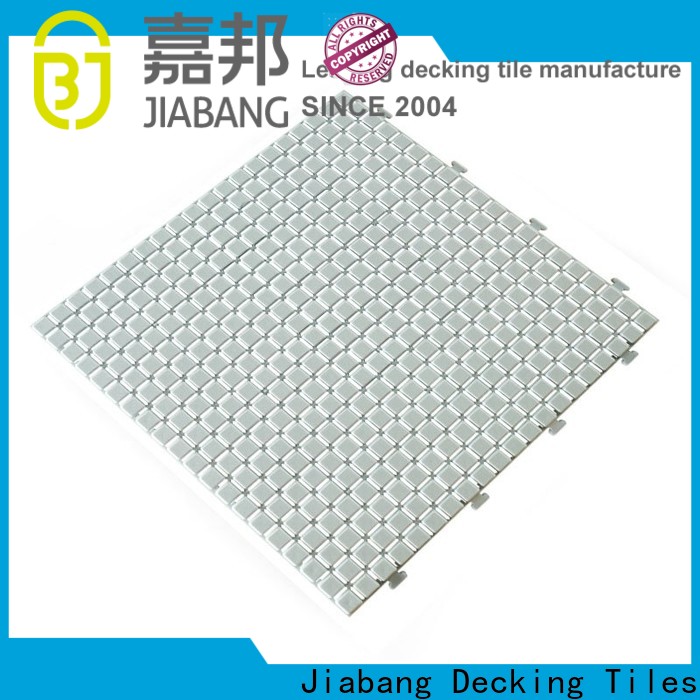 decorative plastic wood tiles plastic mat high-quality for customization