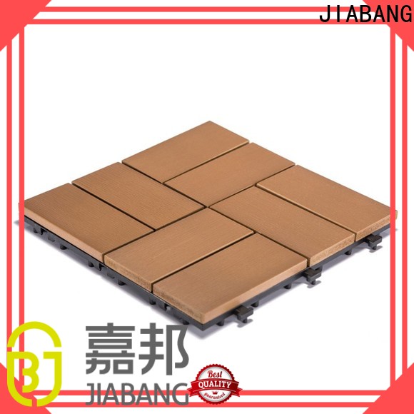 JIABANG light-weight pvc deck tiles popular home decoration