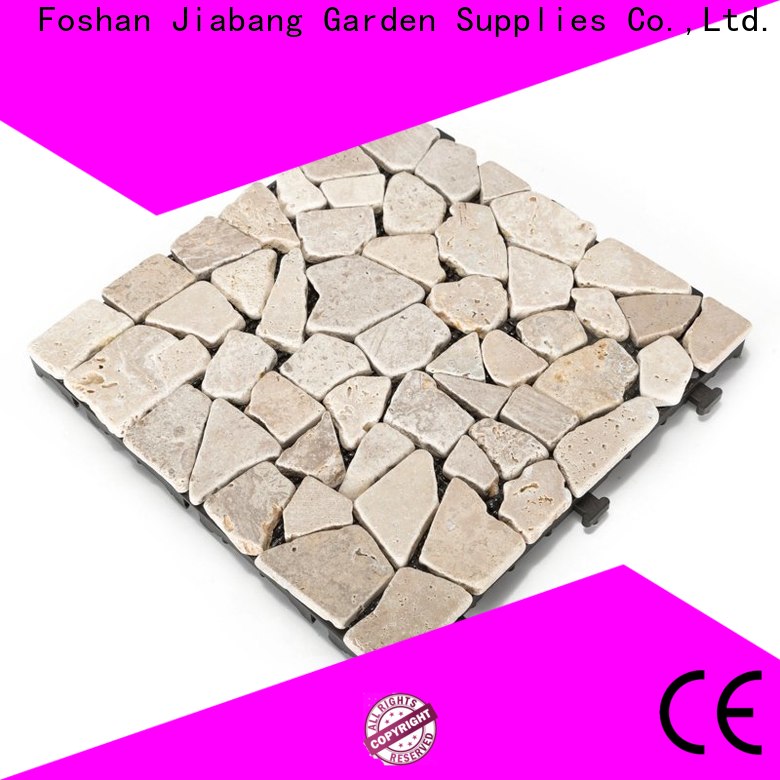 JIABANG limestone travertine deck wholesale for garden decoration