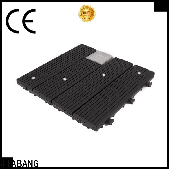 JIABANG eco-friendly snap together deck tiles decorative home