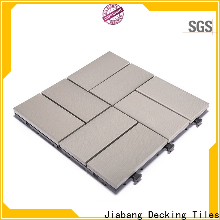 JIABANG pvc plastic patio flooring tile high-quality garden path