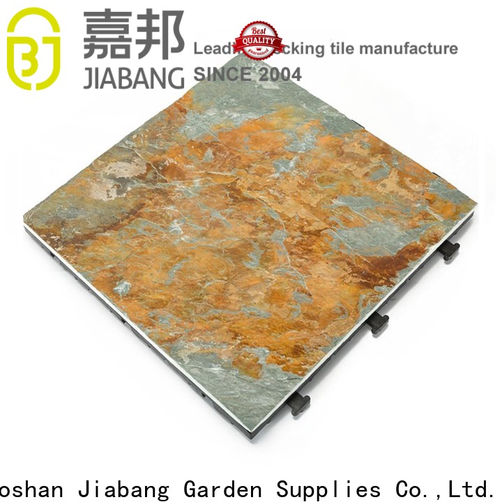 JIABANG waterproofing slate floor tiles for sale basement decoration for patio