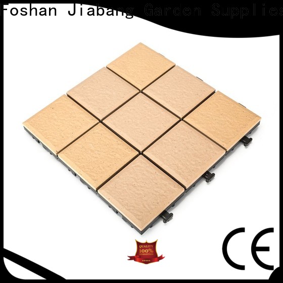JIABANG exhibition porcelain interlocking deck tiles free delivery gazebo construction