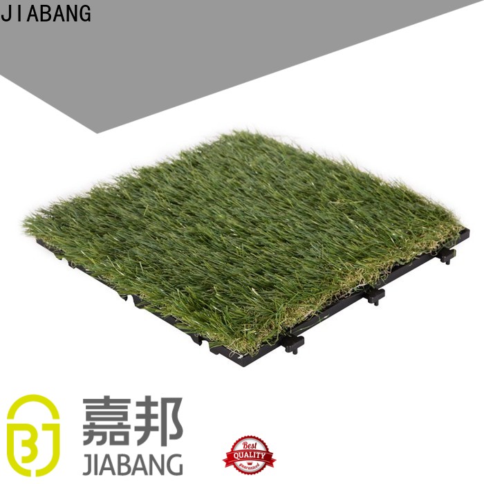 artificial turf outdoor grass carpet tiles easy installation for customization