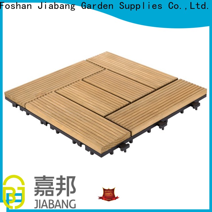 JIABANG diy wood square wooden decking tiles flooring wood wooden floor