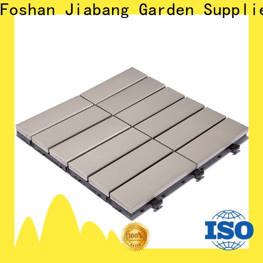 JIABANG high-end plastic decking tiles popular gazebo decoration