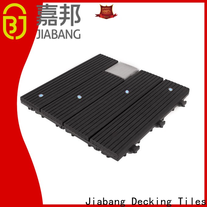 JIABANG led outdoor composite deck tiles protective ground