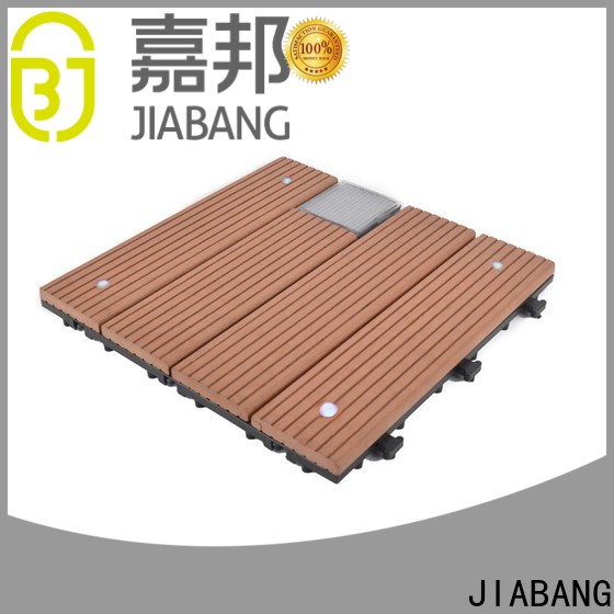 JIABANG hot-sale square decking tiles decorative ground